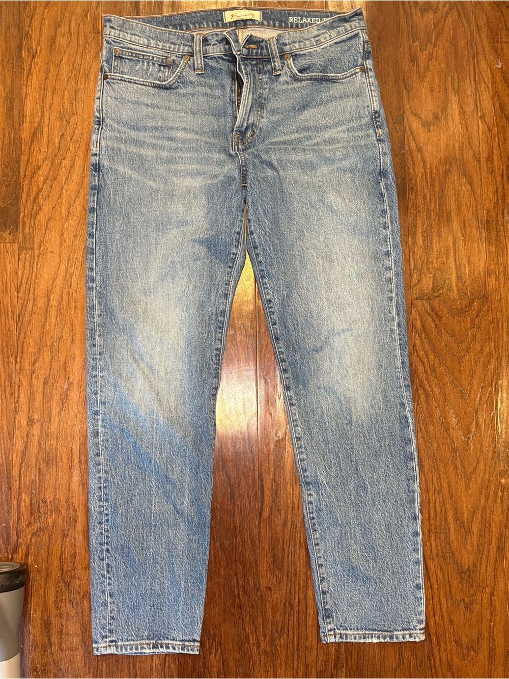 Madewell Men’s Relaxed Light Blue Denim Jeans